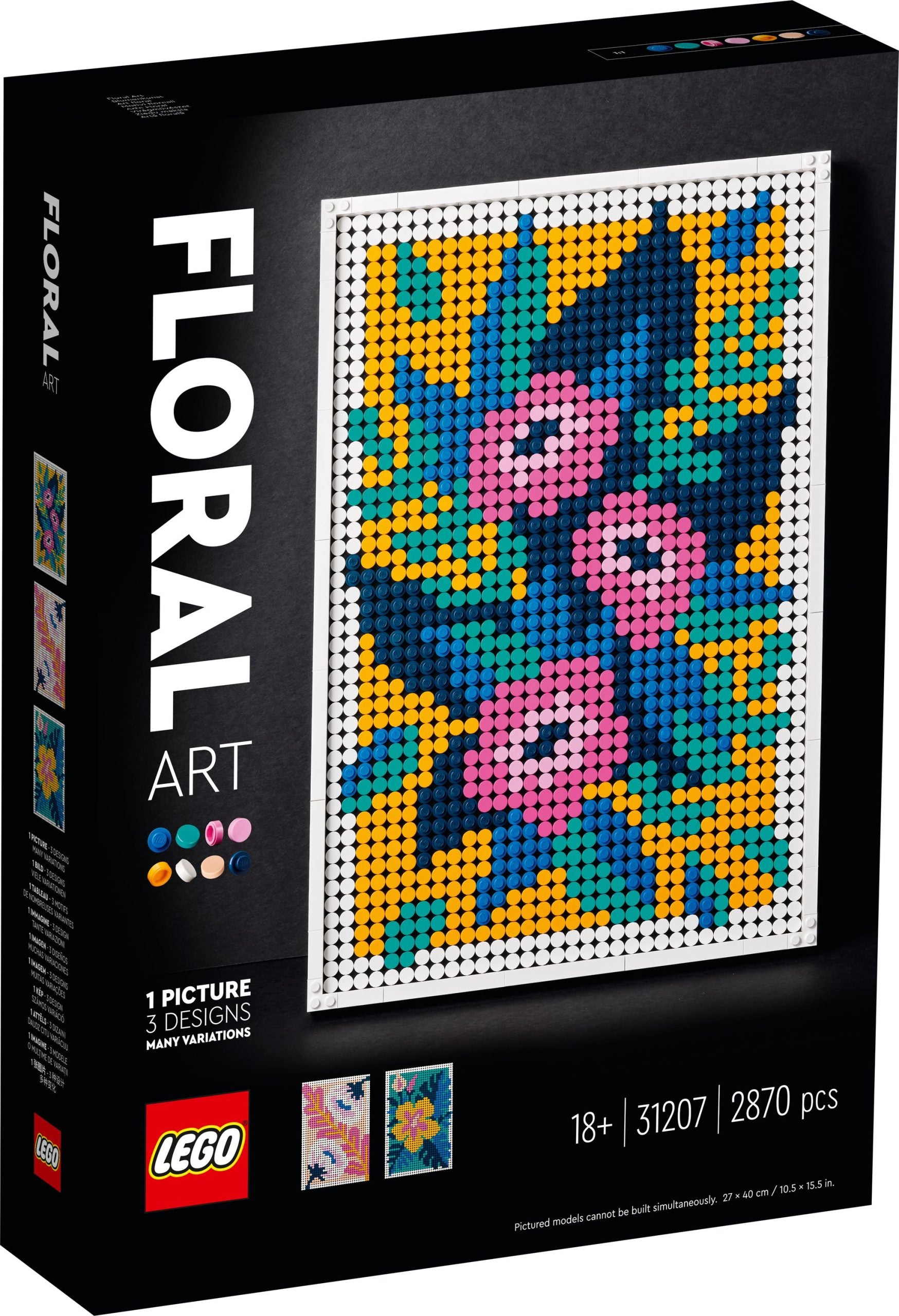 31207 LEGO® Art - FLORAL fiori