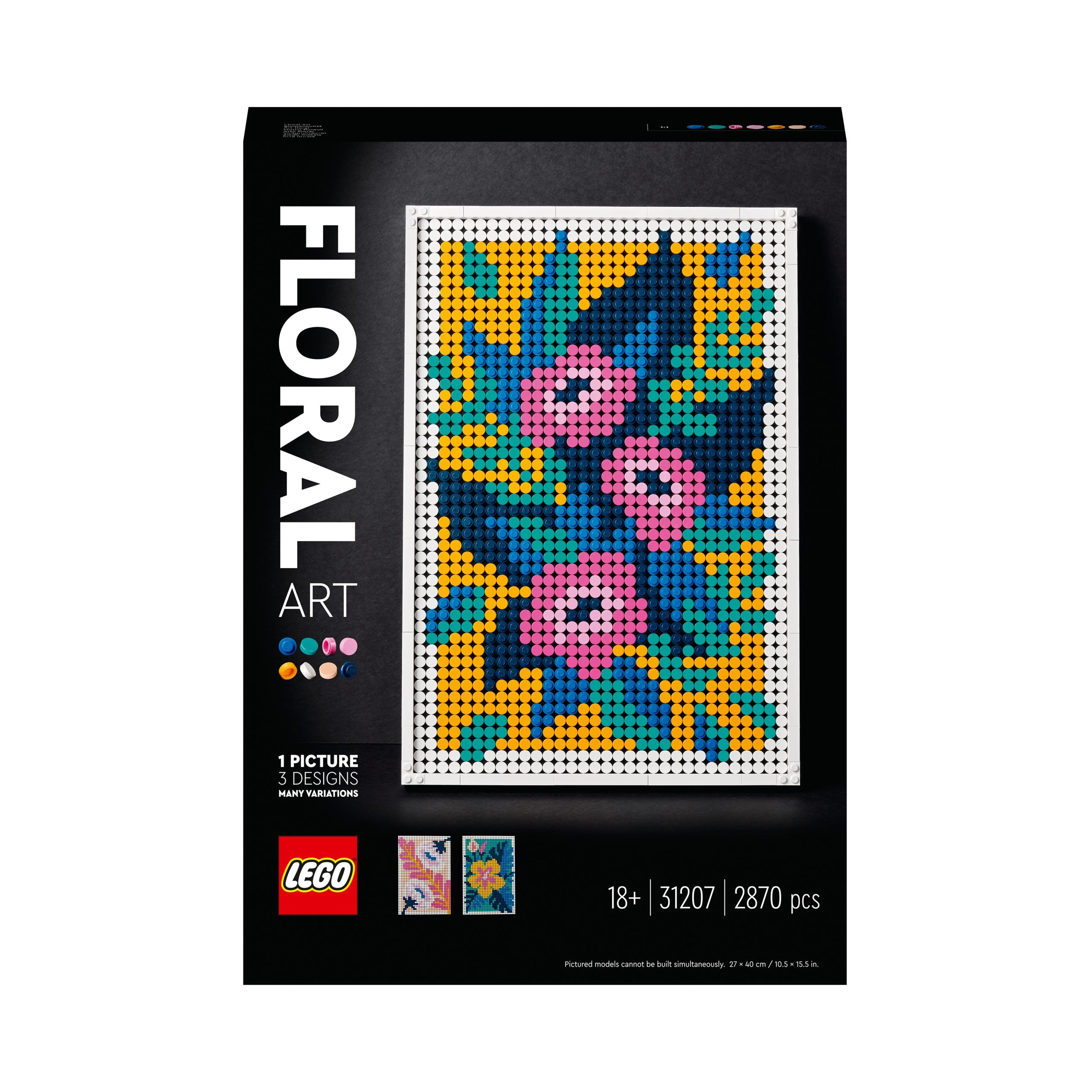 31207 LEGO® Art - FLORAL fiori