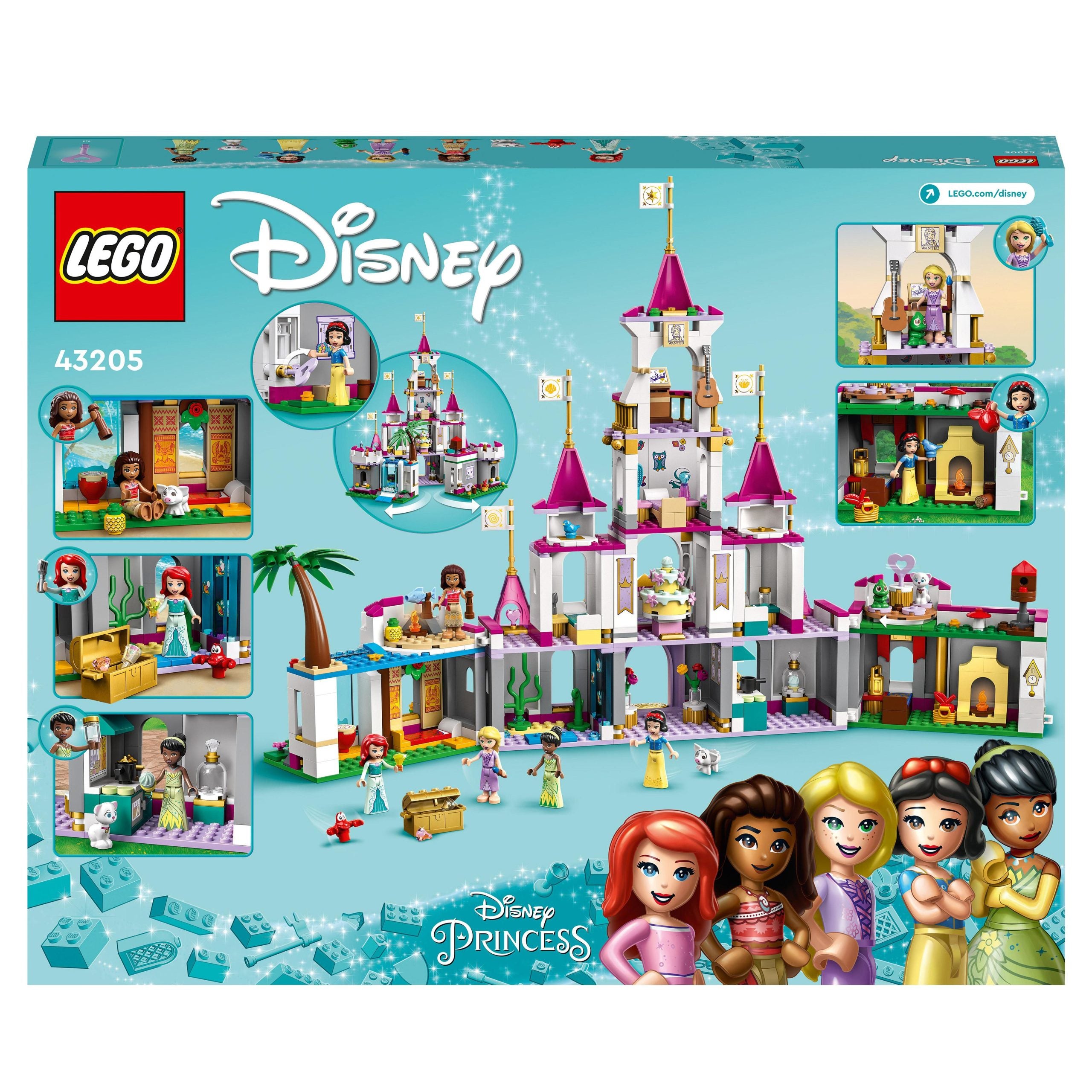 43205 LEGO® Disney princess - IL GRANDE CASTELLO DELLE AVVENTURE