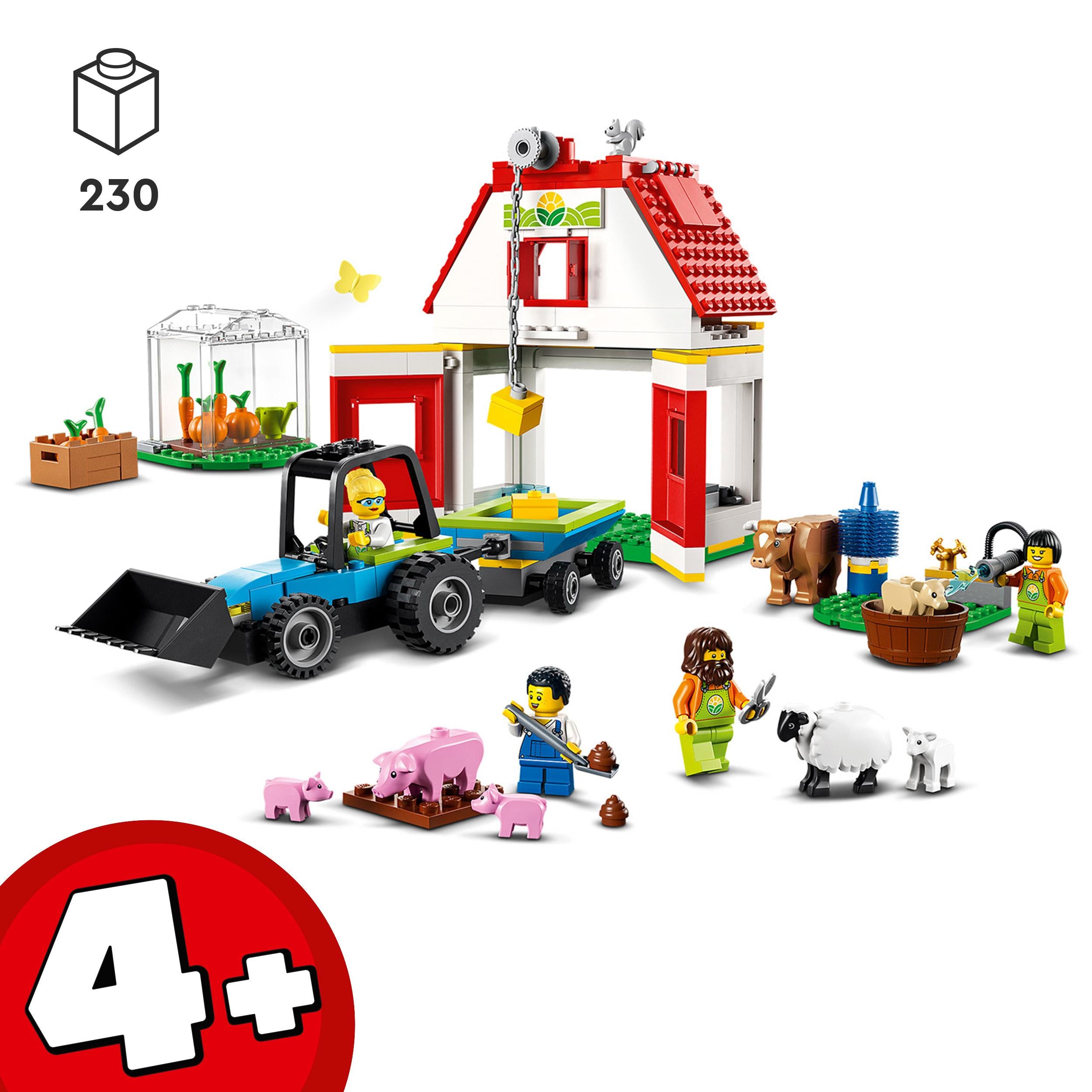 60346 LEGO® City - FATTORIA - Fienile e animali da fattoria