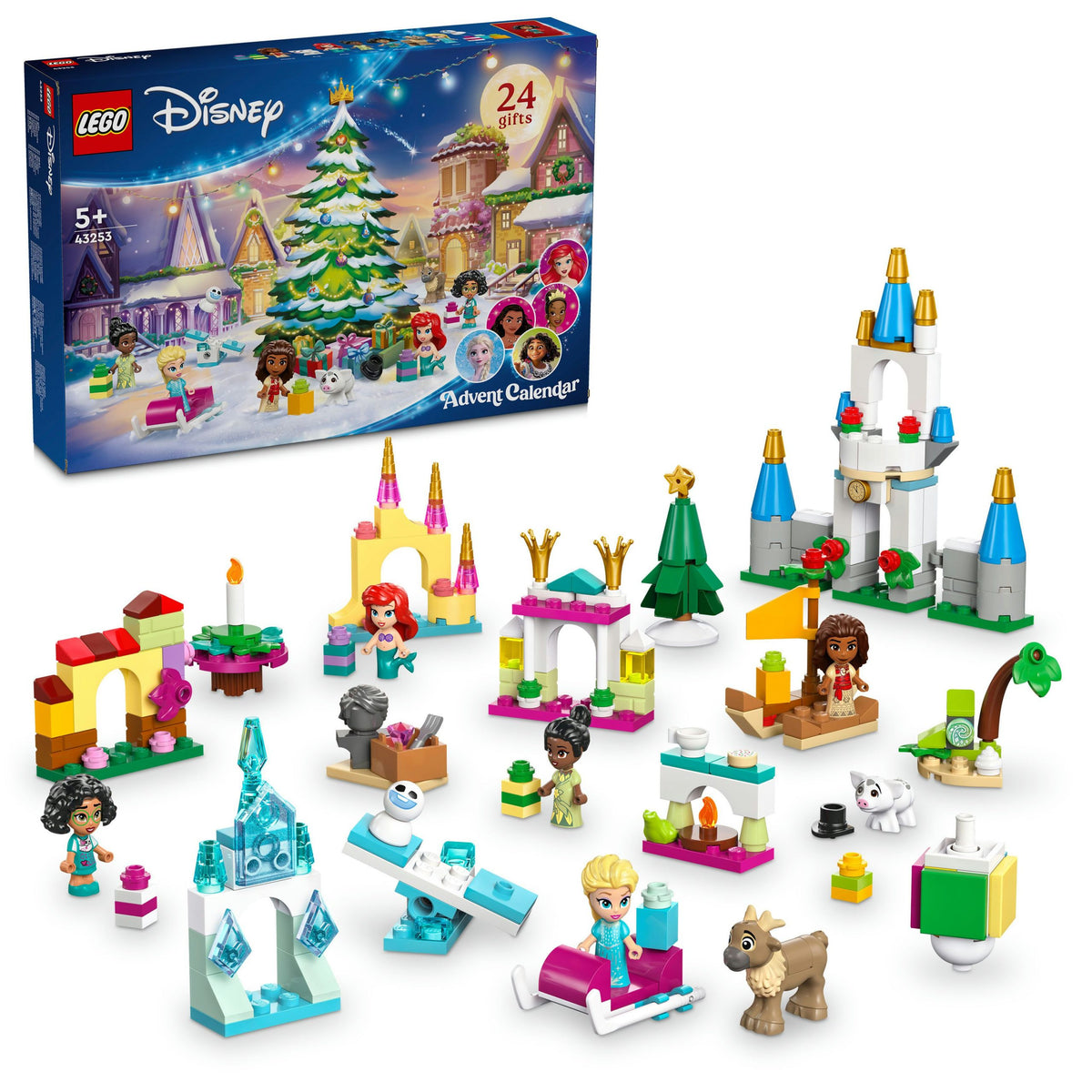 43253 LEGO Disney - Calendario dell'Avvento 2024 LEGO Principesse Disney