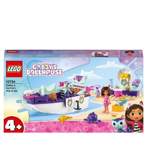 10786 LEGO Gabby's DollhouseLa nave del benessere di Gabby e Siregatta