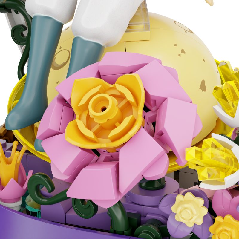 PANTASY set di mattoncini collezione il Piccolo Principe : Giardino Stellato