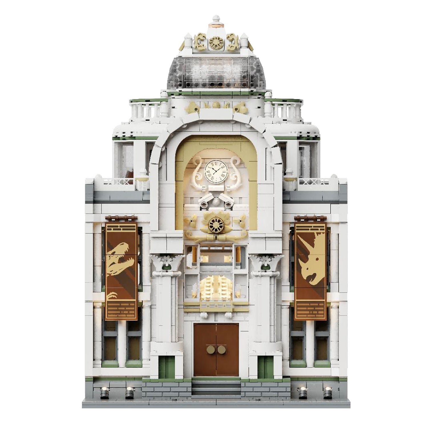 85047 PANTASY set di mattoncini collezione Edifici Modulari: Museo dei Dinosauri
