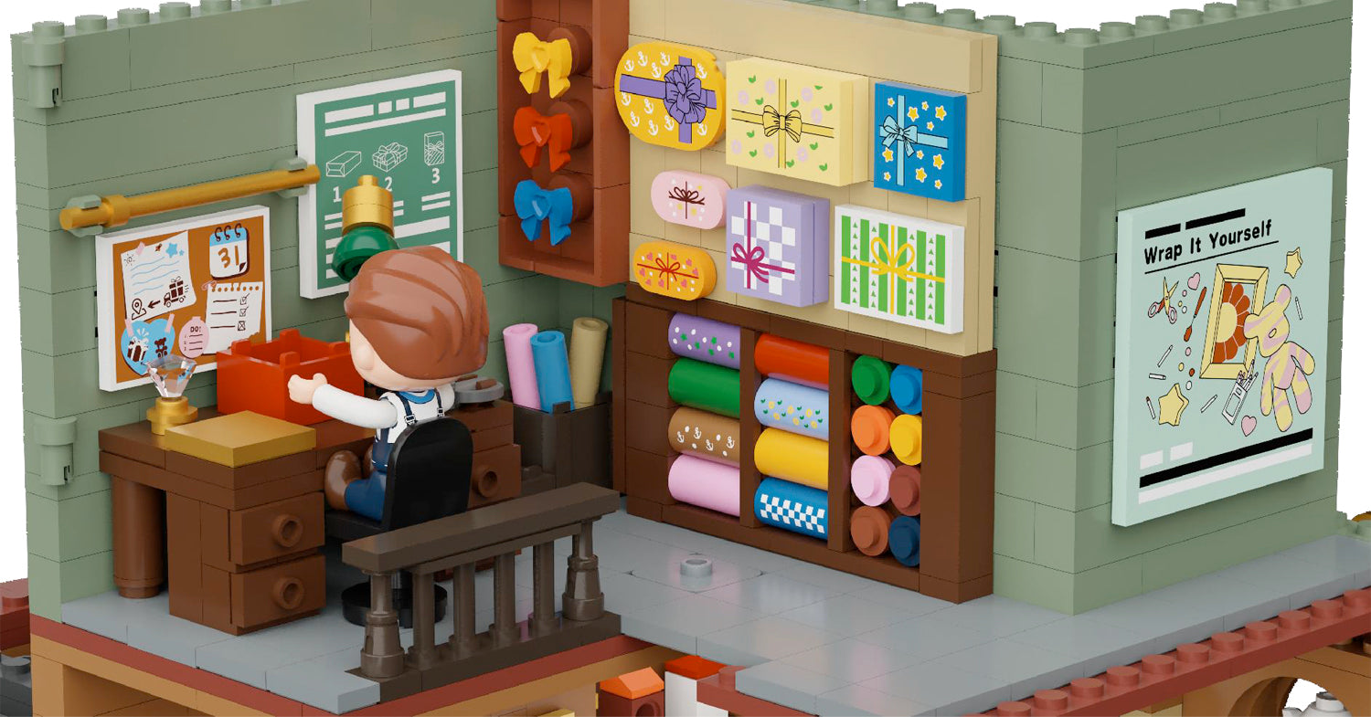 85043 Pantasy Set di Mattoncini Collezione Edifici Modulari Il Negozio di Regali