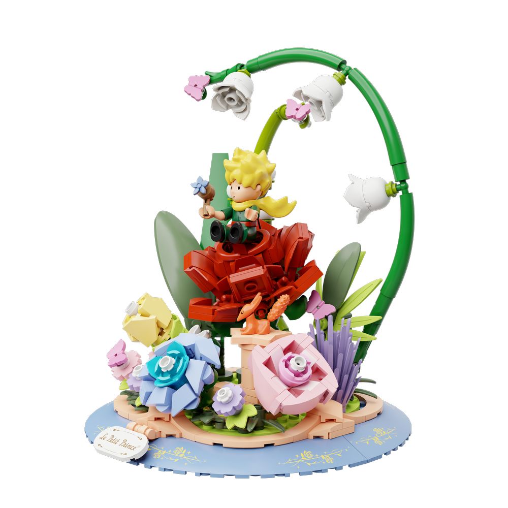 86337 PANTASY set di mattoncini collezione Il Piccolo Principe  Rose Tale