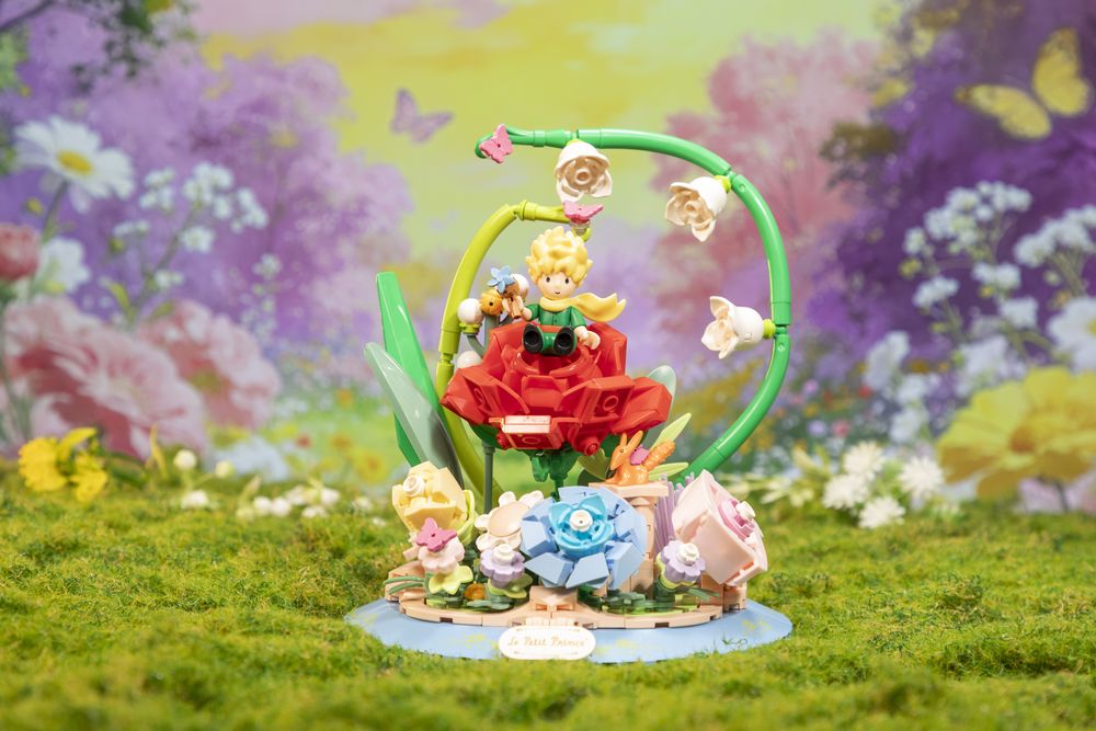 86337 PANTASY set di mattoncini collezione Il Piccolo Principe  Rose Tale