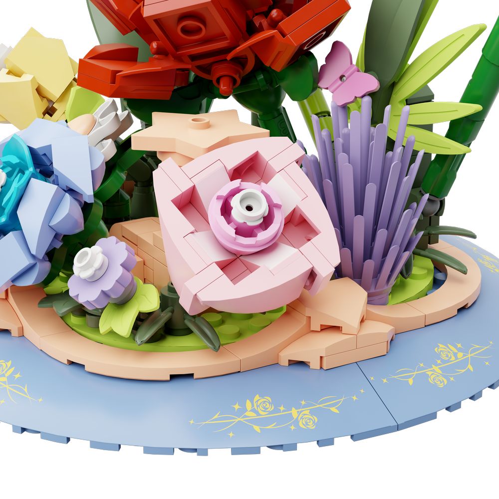 86337 PANTASY set di mattoncini collezione Il Piccolo Principe  Rose Tale