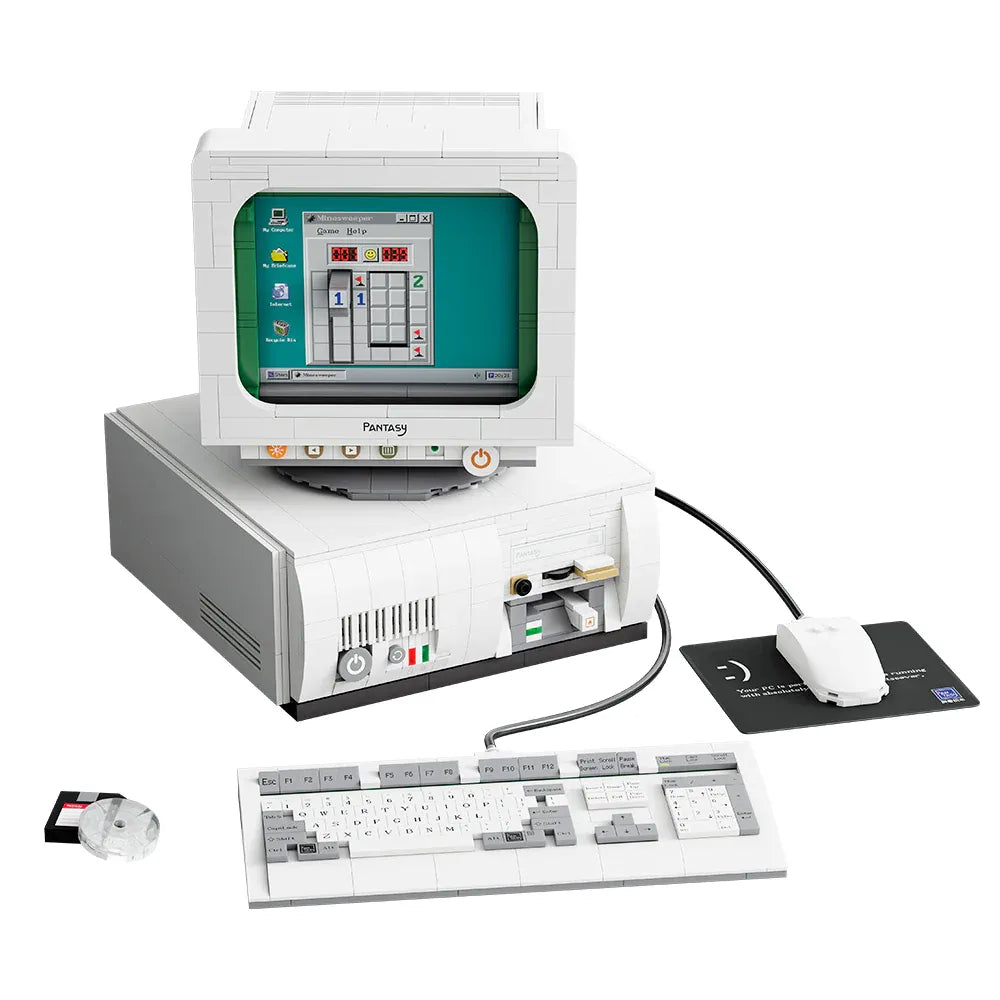 85005 PANTASY set di mattoncini collezione Retrò PC Computer Retrò Anni '90