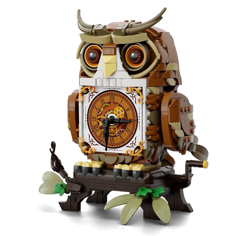 85051 Pantasy Set di Mattoncini Collezione Retro L 'orologio Gufo