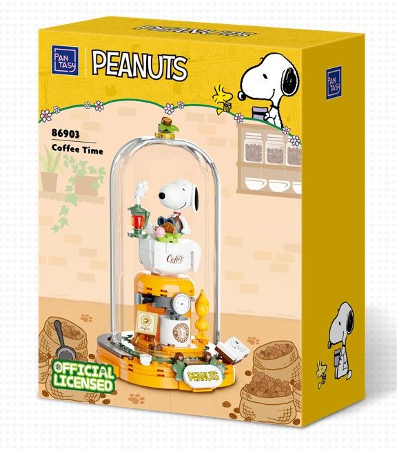 86903 PANTASY set di mattoncini collezione Peanuts : L'ora del Caffè
