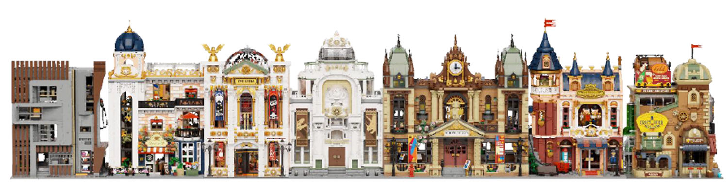 85036 PANTASY set di mattoncini collezione Edifici Modulari: Scuola D'Arte