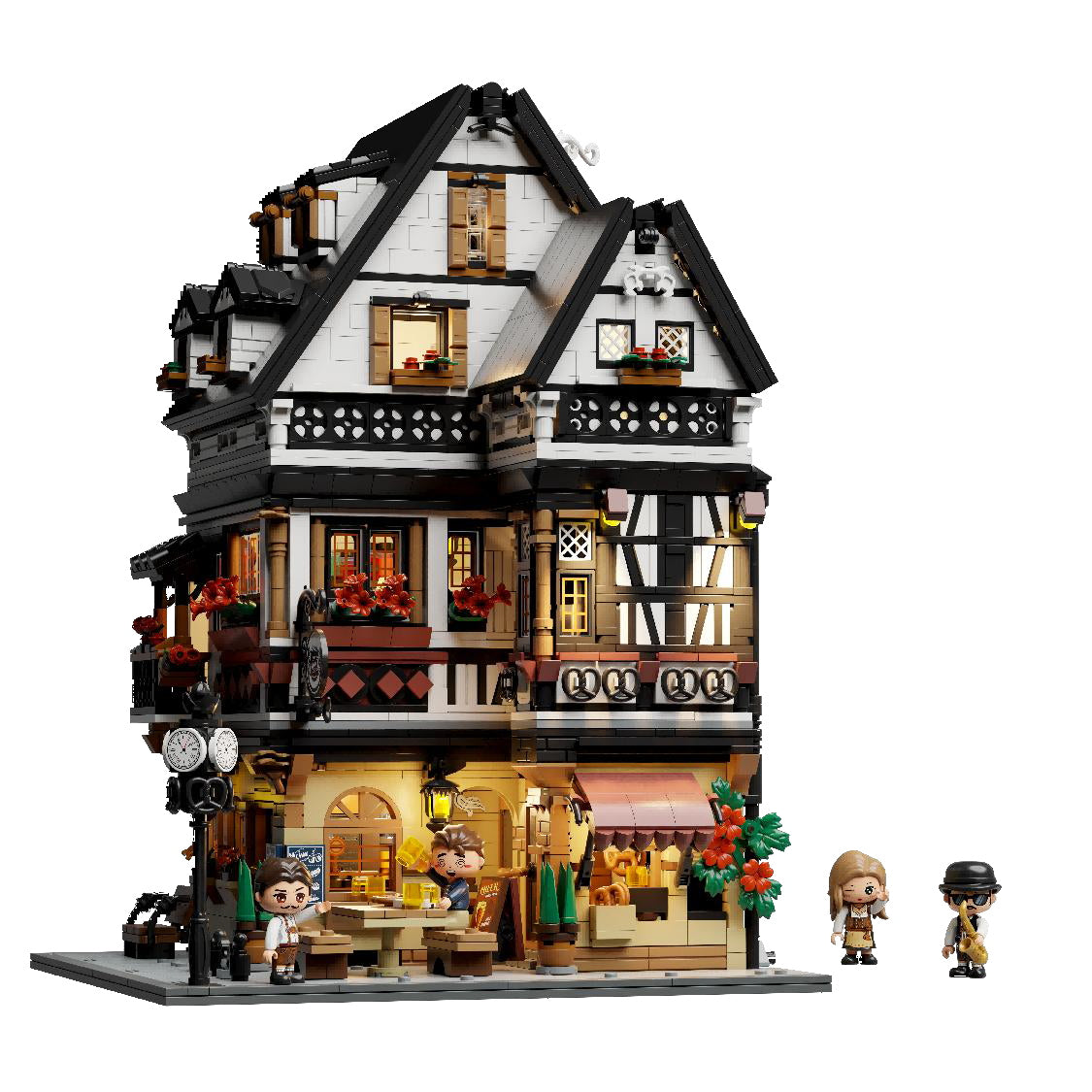 85049 Pantasy Set di Mattoncini Collezione Edifici Modulari La Taverna Bavarese