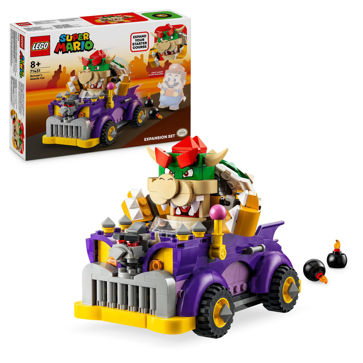 71431 LEGO Super Mario Pack di espansione Il bolide di Bowser