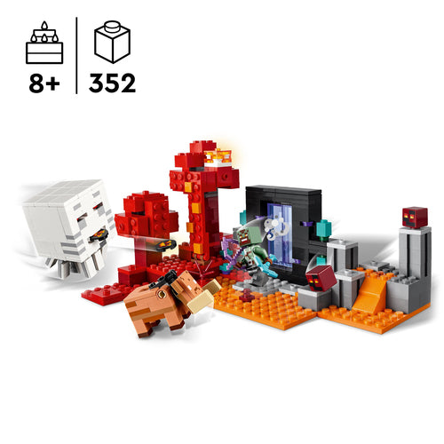 21255 LEGO Minecraft Agguato nel portale del Nether