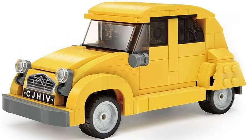 DBLC55021W CADA Citroën 2CV - Modello in Mattoncini Scala 1:24 298 Pezzi
