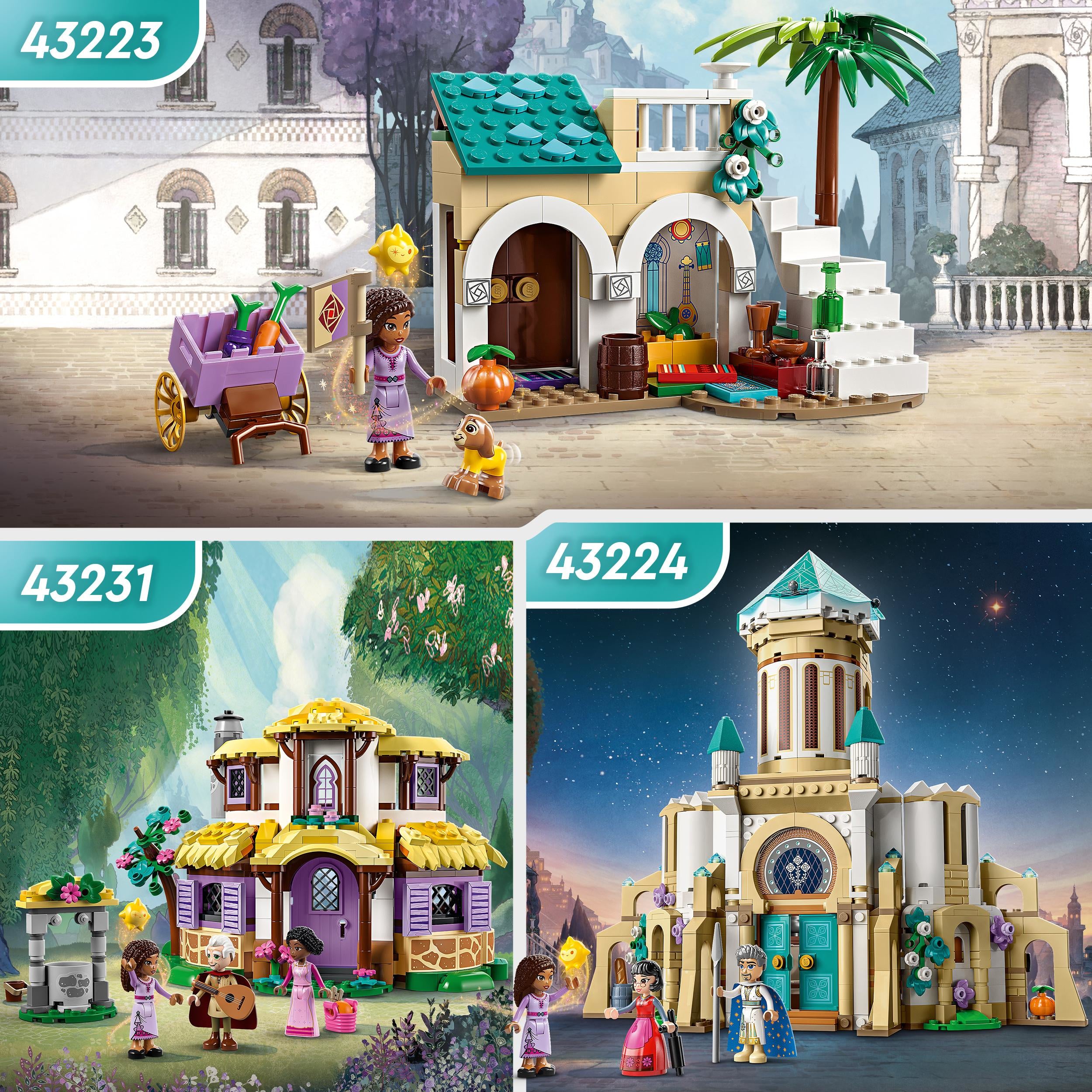 43223 LEGO Disney Princess Disney Asha nella Città di Rosas