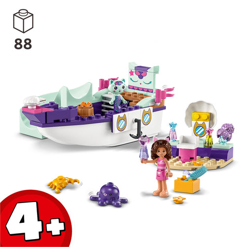 10786 LEGO Gabby's DollhouseLa nave del benessere di Gabby e Siregatta
