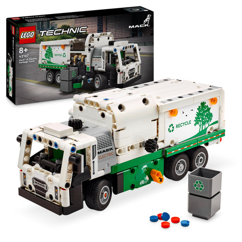 42167 LEGO Technic Camion della spazzatura Mack® LR Electric