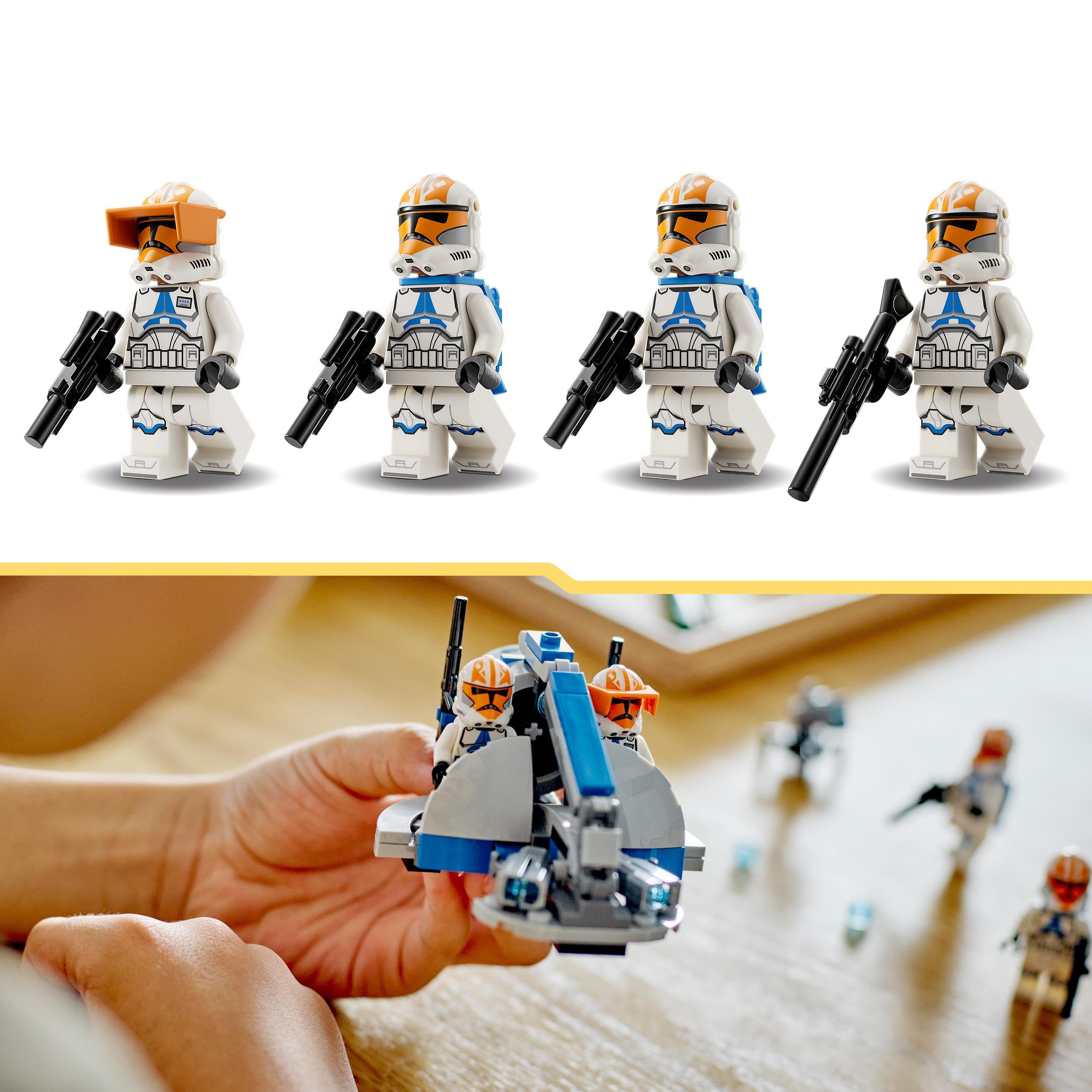 75359 LEGO Star Wars TM BATTLE PACK CLONE TROOPER 332 COMPAGNIA AHSOKA