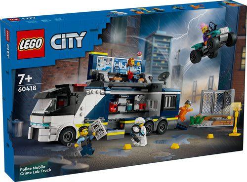60418 LEGO City Police Camion laboratorio mobile della polizia