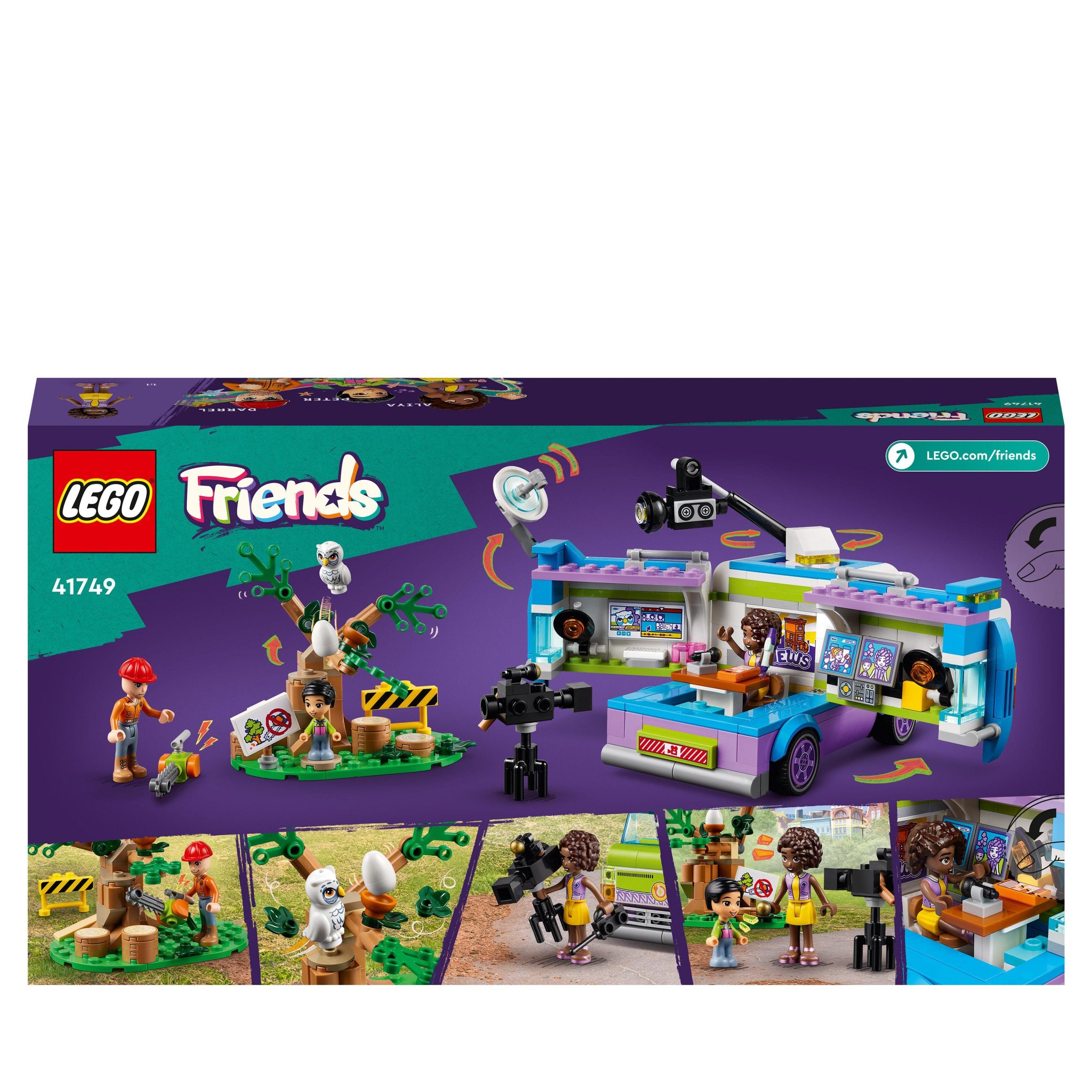 41749 - LEGO Friends - Furgone della troupe televisiva