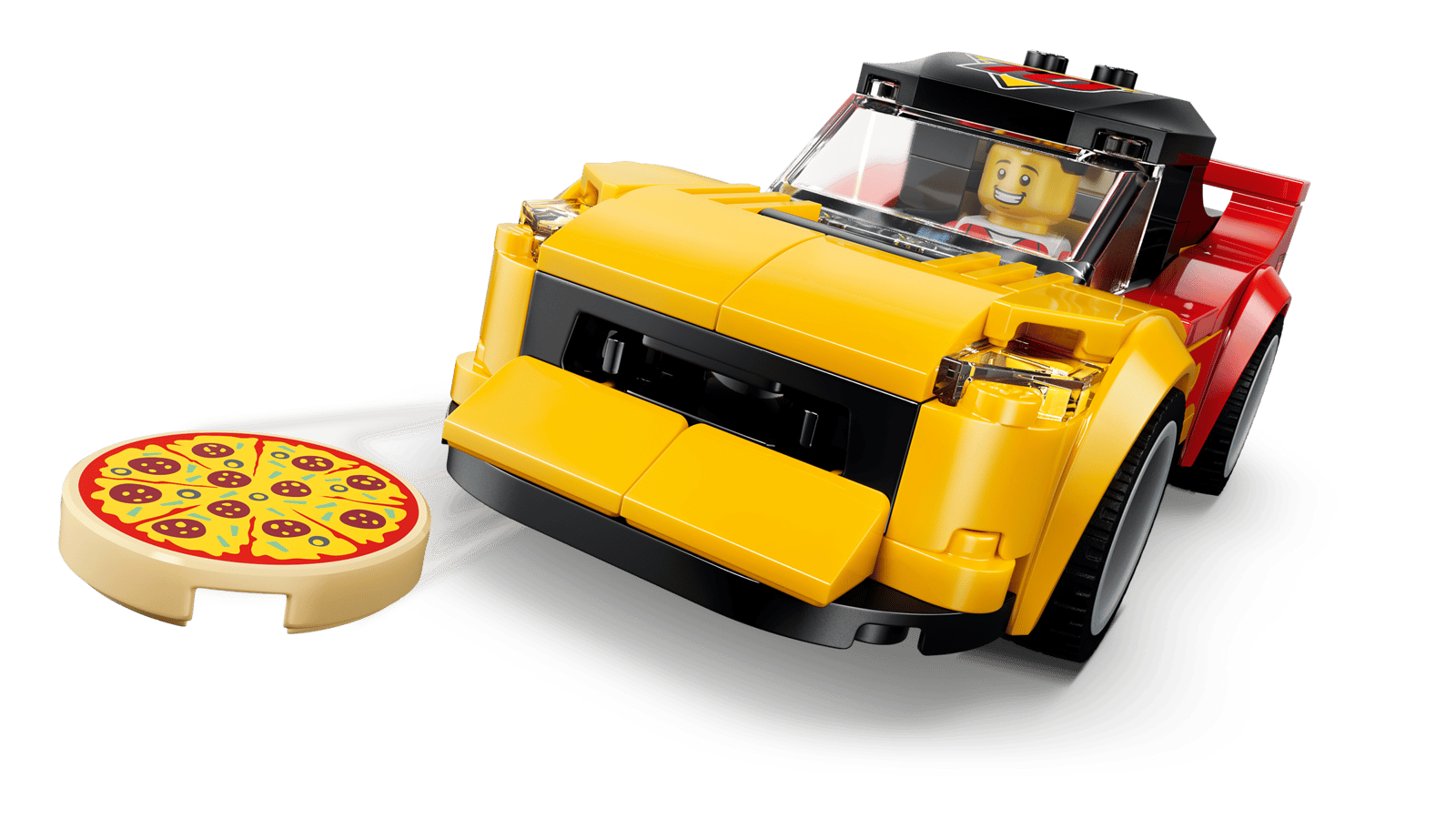 60496 Lego City Centro di consegna pizze con veicoli