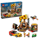 60496 Lego City Centro di consegna pizze con veicoli