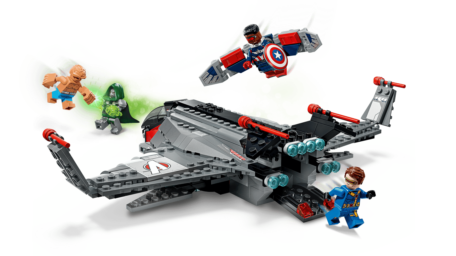 76347  Lego Marvel super Heroes Avengers: Doomsday Quinjet