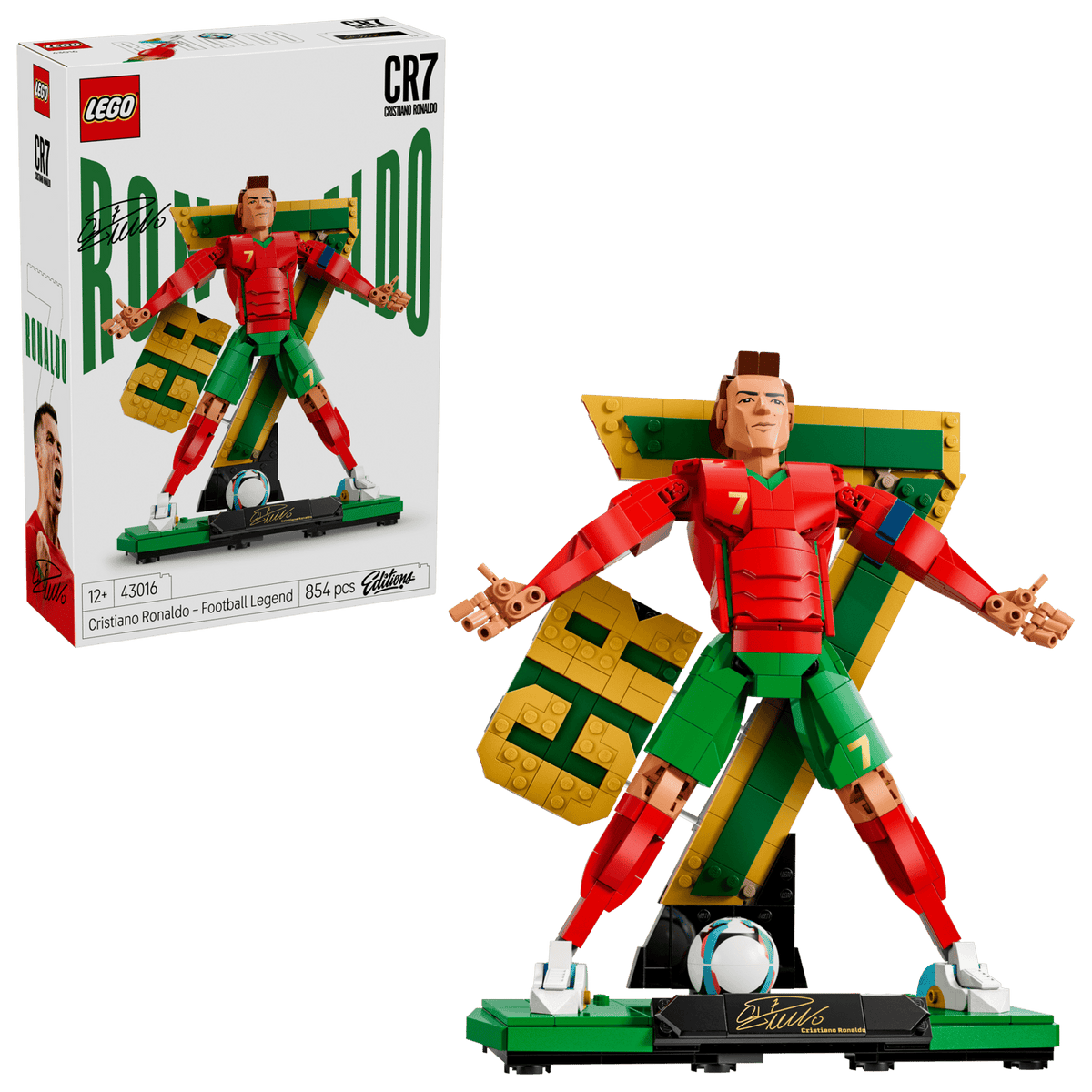 43016 Lego Altro Editions Cristiano Ronaldo  Leggenda del calcio