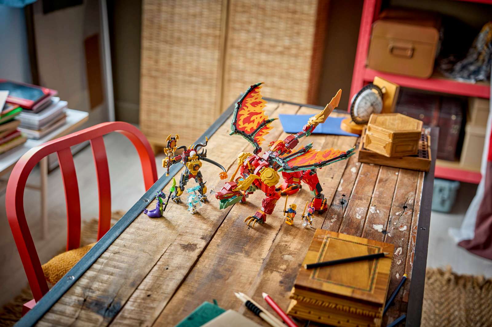 71868 Lego Ninjago Mech drago mutaforma di Wyldfyre
