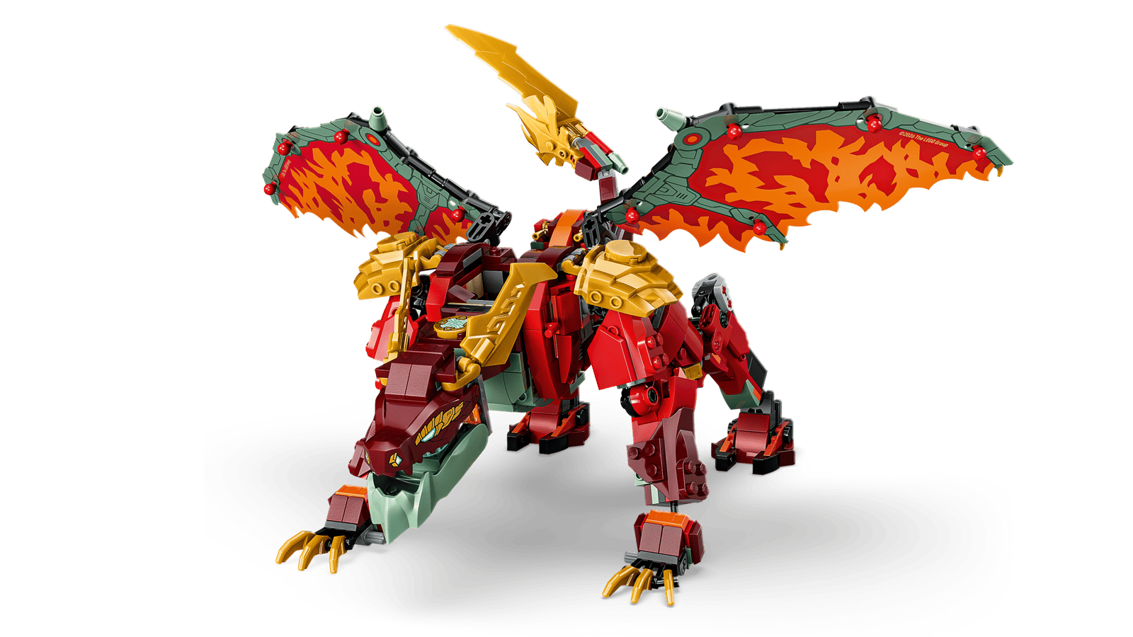 71868 Lego Ninjago Mech drago mutaforma di Wyldfyre
