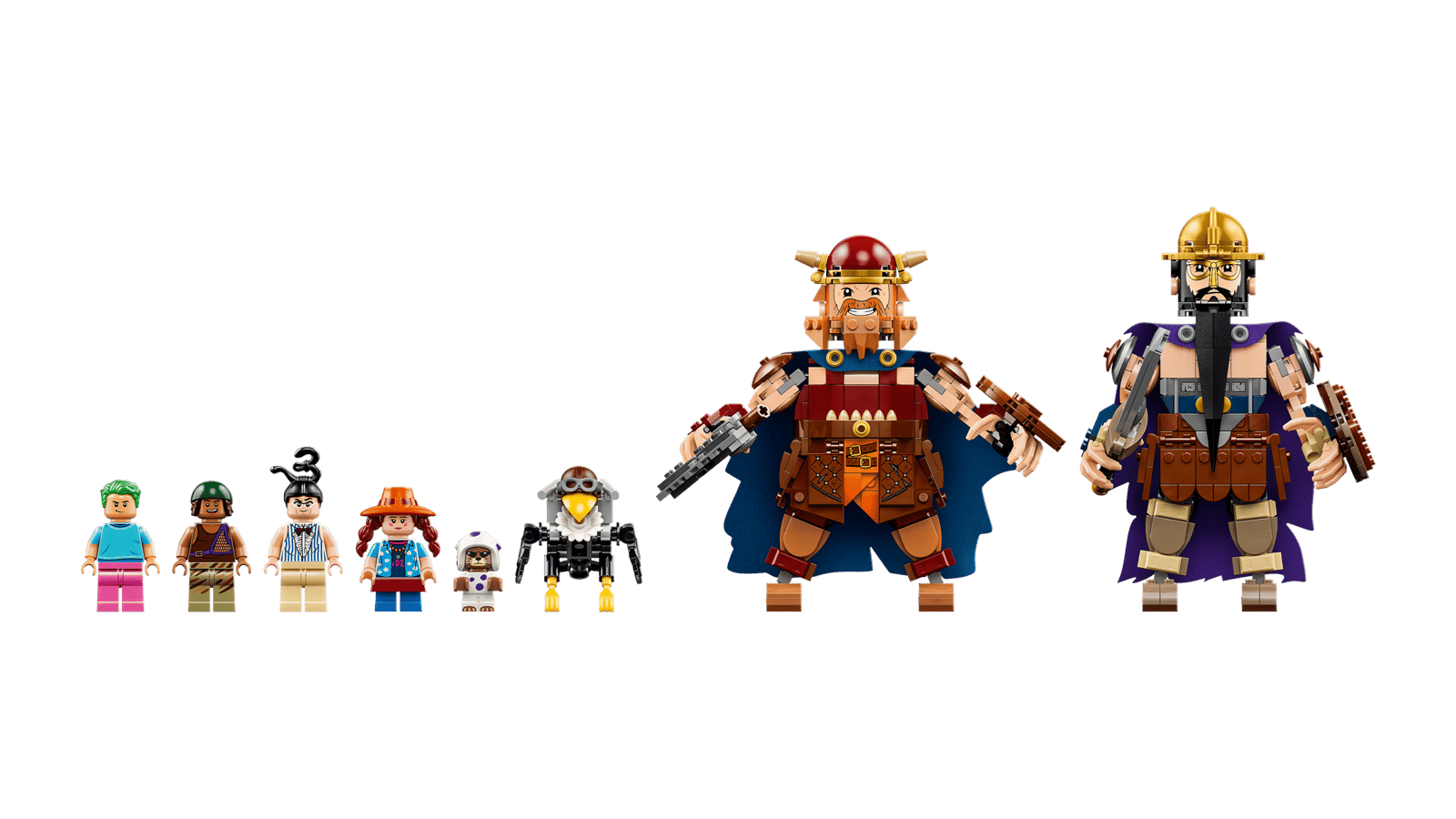 75644 Lego One Piece Dori contro Brogi  Giganti di Little Garden