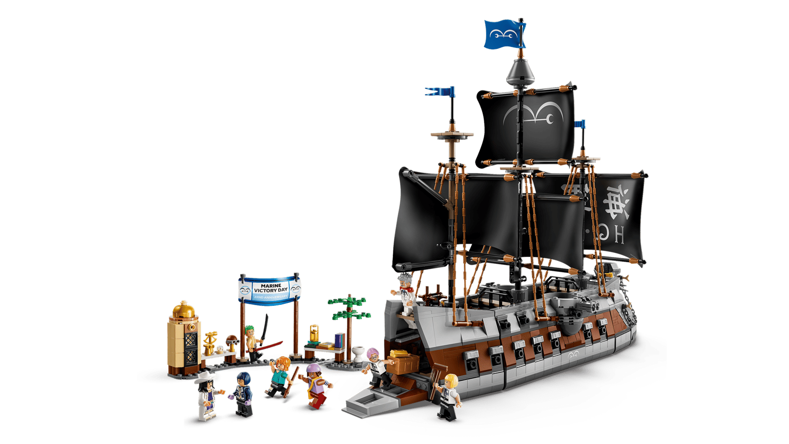 75646 Lego OOne Piece La nave da guerra di Garp