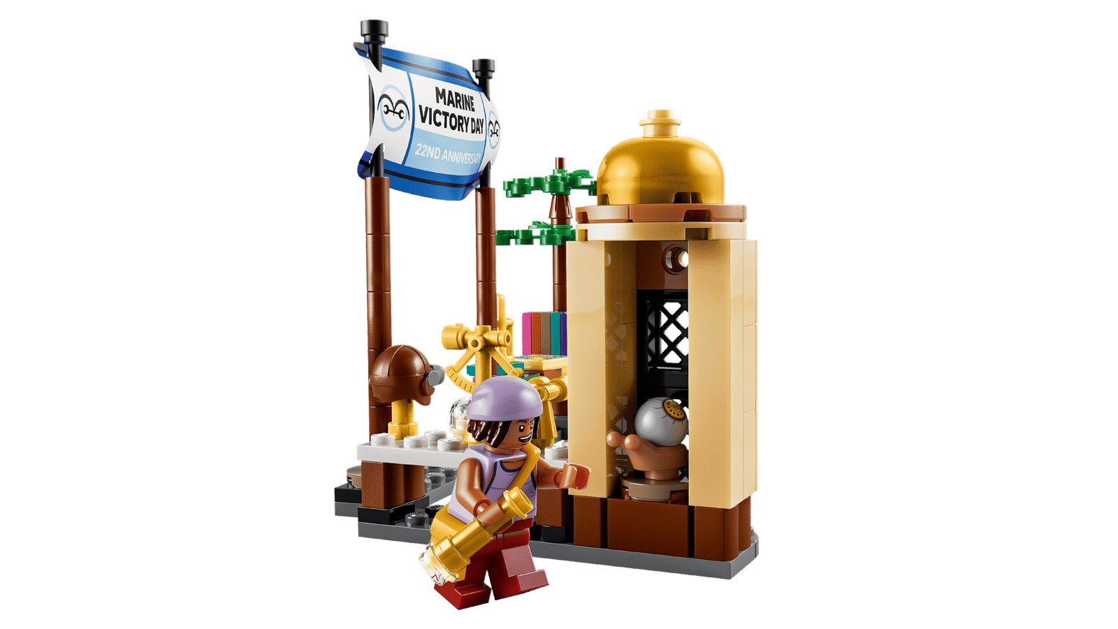 75646 Lego OOne Piece La nave da guerra di Garp