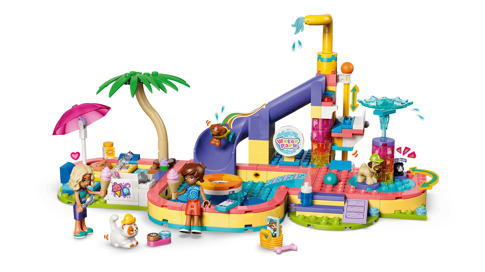 42676 Lego Friends Divertente giornata al parco acquatico