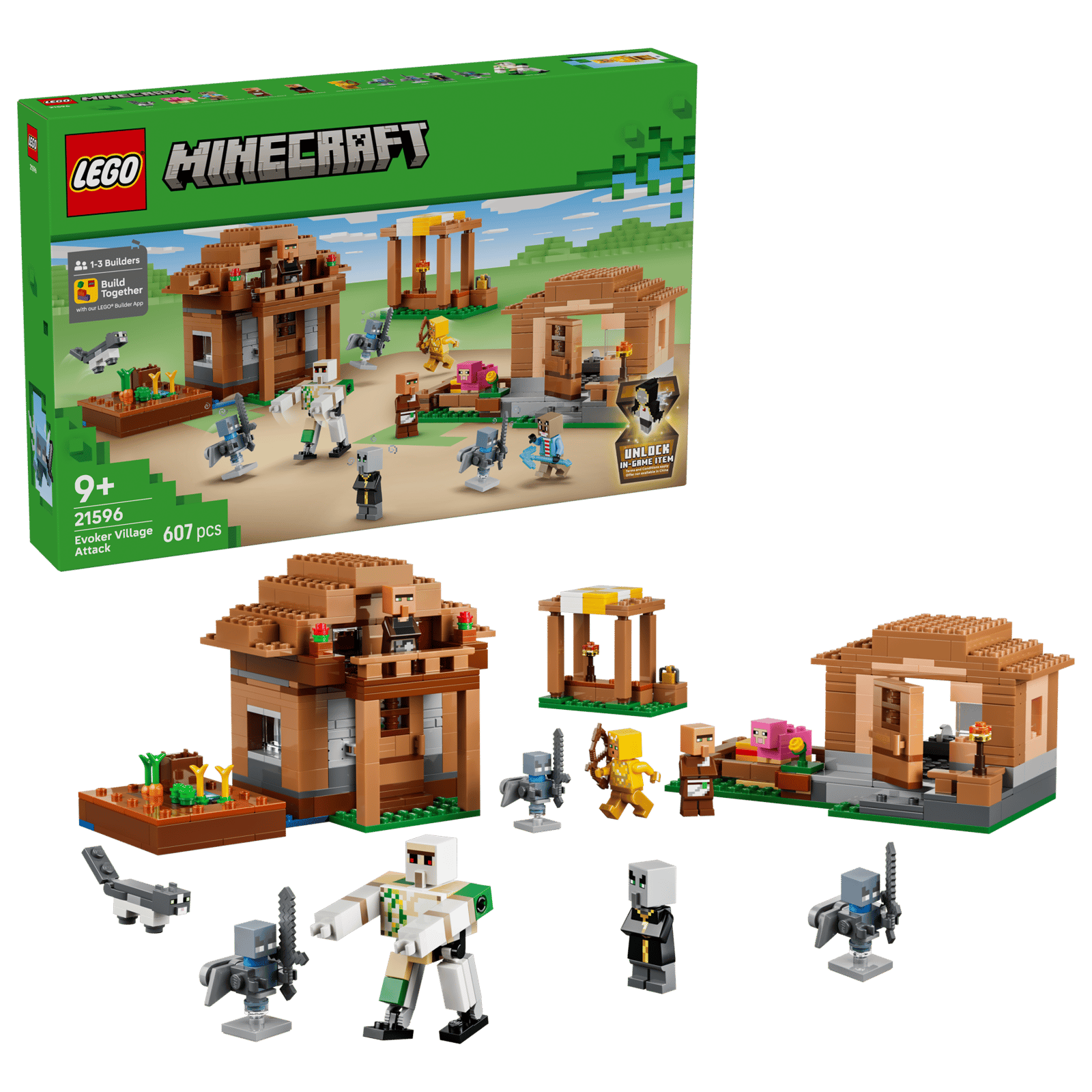 21596 Lego Minecraft Attacco al villaggio dell’Evocatore