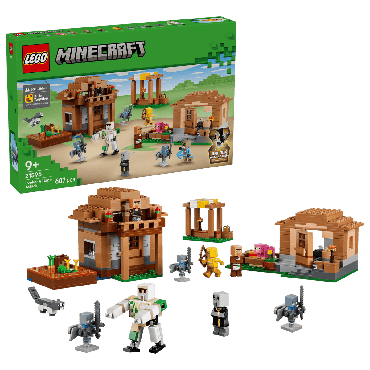 21596 Lego Minecraft Attacco al villaggio dell’Evocatore
