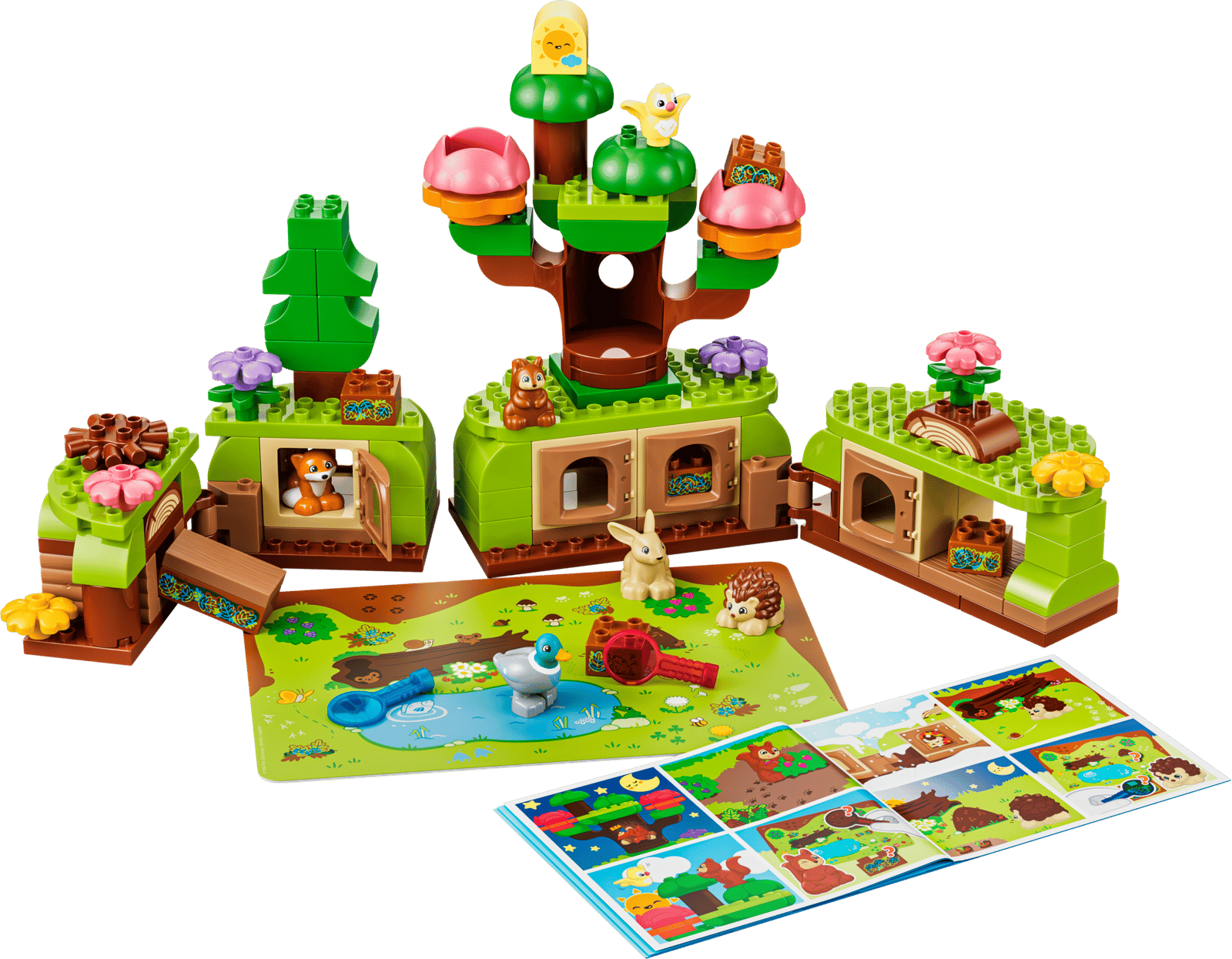 10480 Lego Duplo Foresta esplorativa con animali selvatici