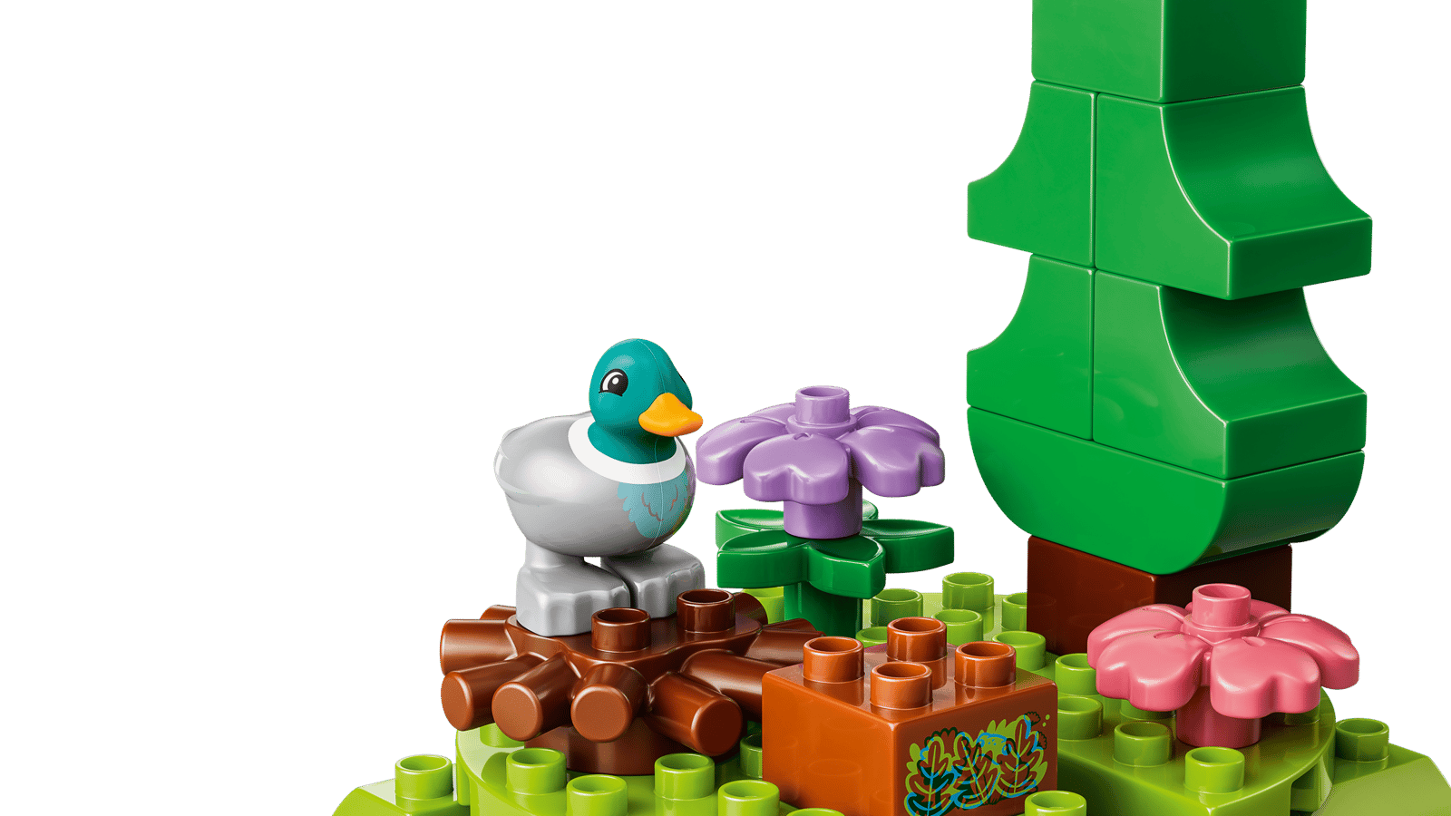 10480 Lego Duplo Foresta esplorativa con animali selvatici