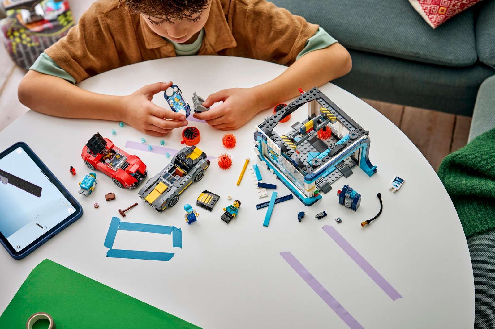 60497 Lego City Autolavaggio drive-in