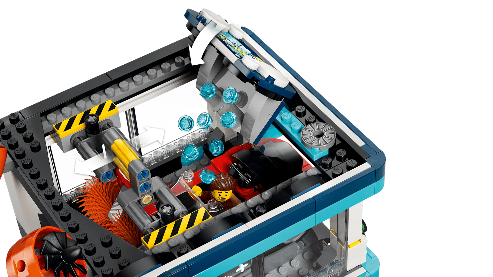 60497 Lego City Autolavaggio drive-in