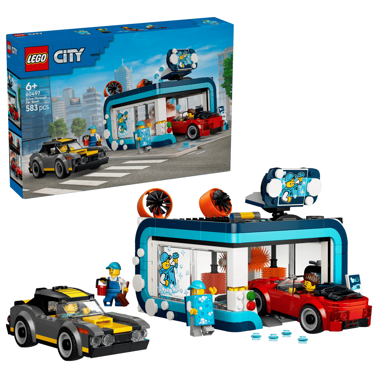 60497 Lego City Autolavaggio drive-in