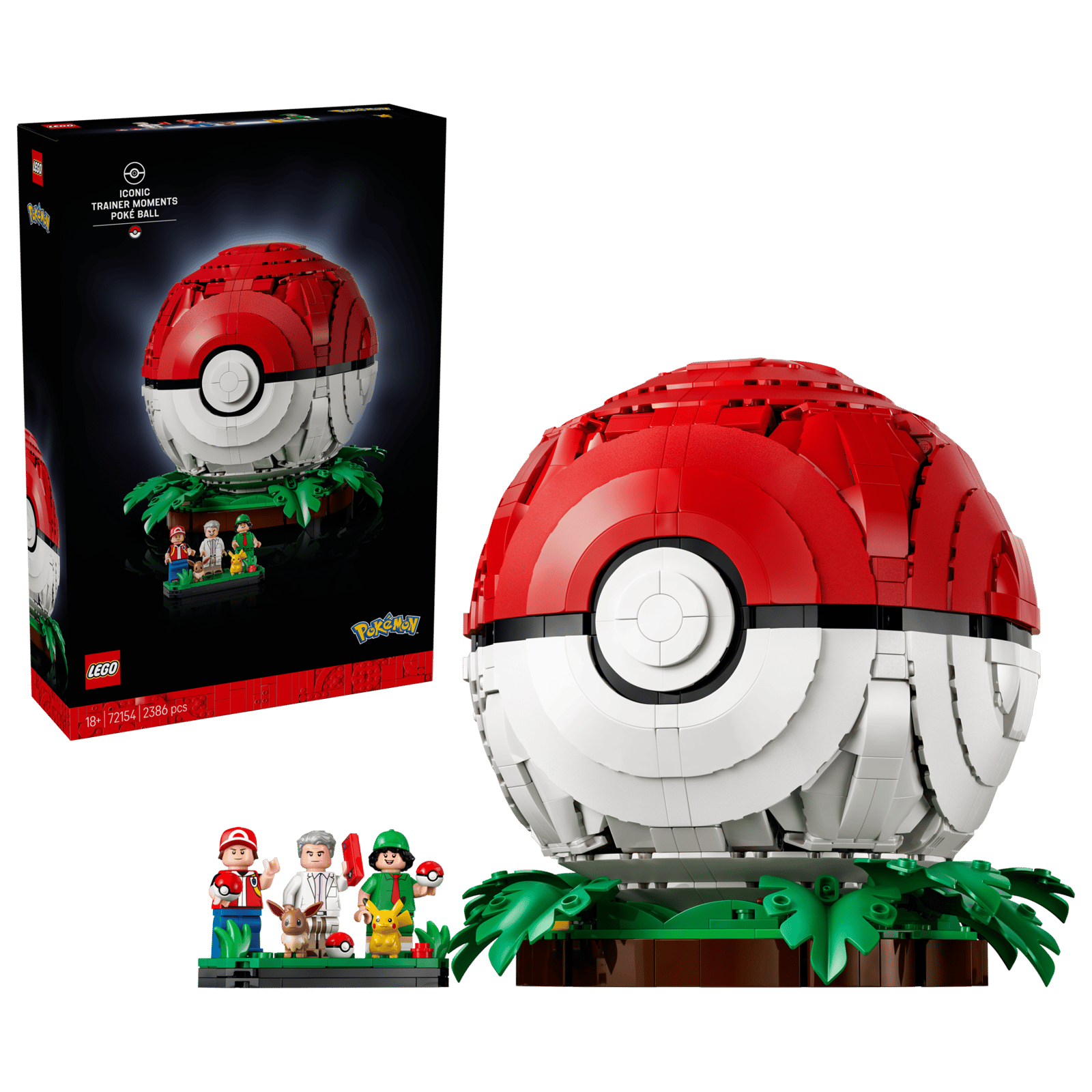 72154  Lego Momenti Allenatore iconici: Poké Ball