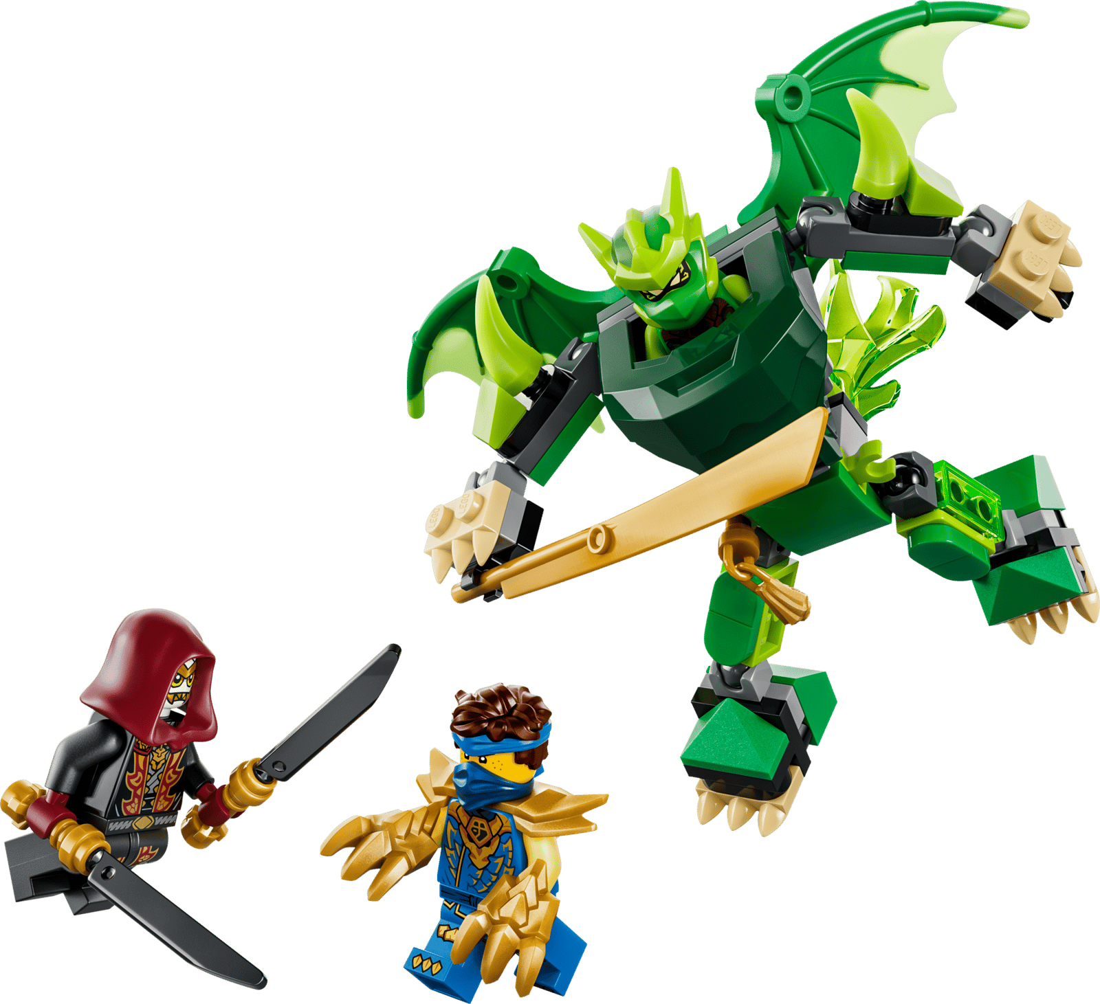71862 Lego Ninjago Battle Pack Mech Drago di Lloyd