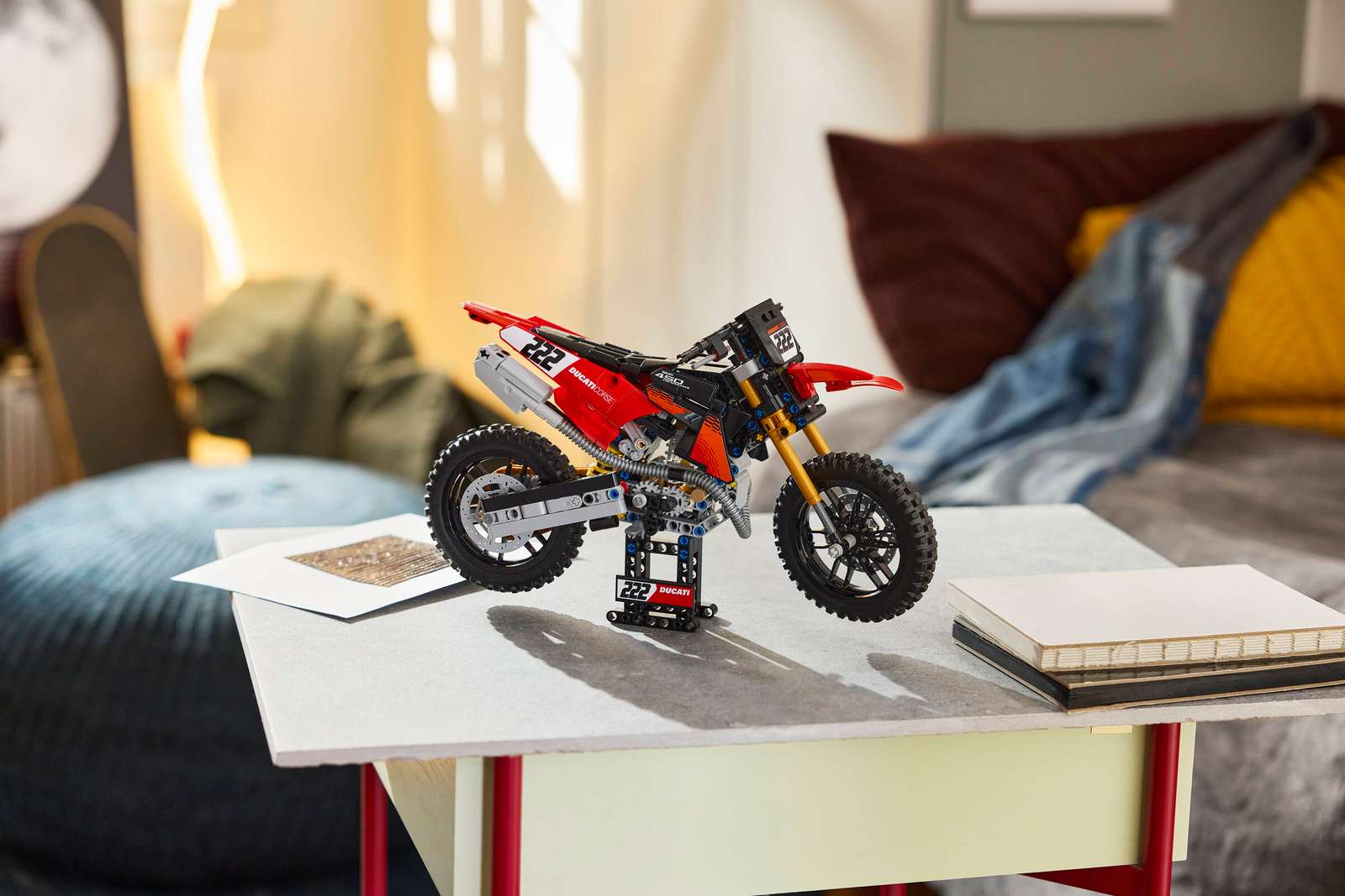 42238 Lego Technic Moto Ducati Desmo450 MX Factory