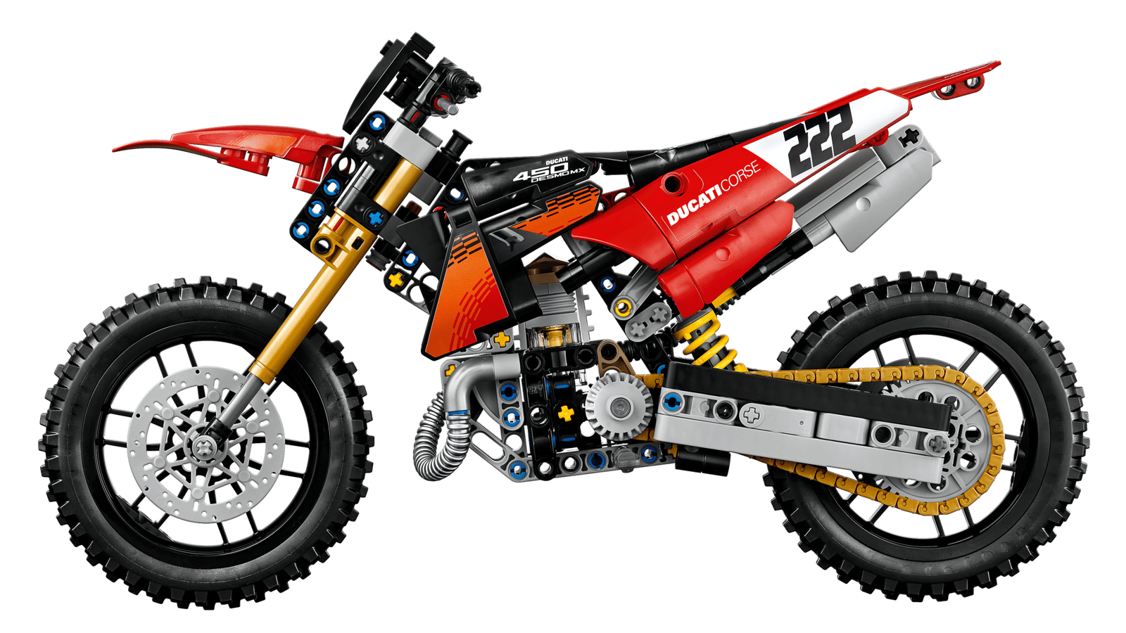 42238 Lego Technic Moto Ducati Desmo450 MX Factory