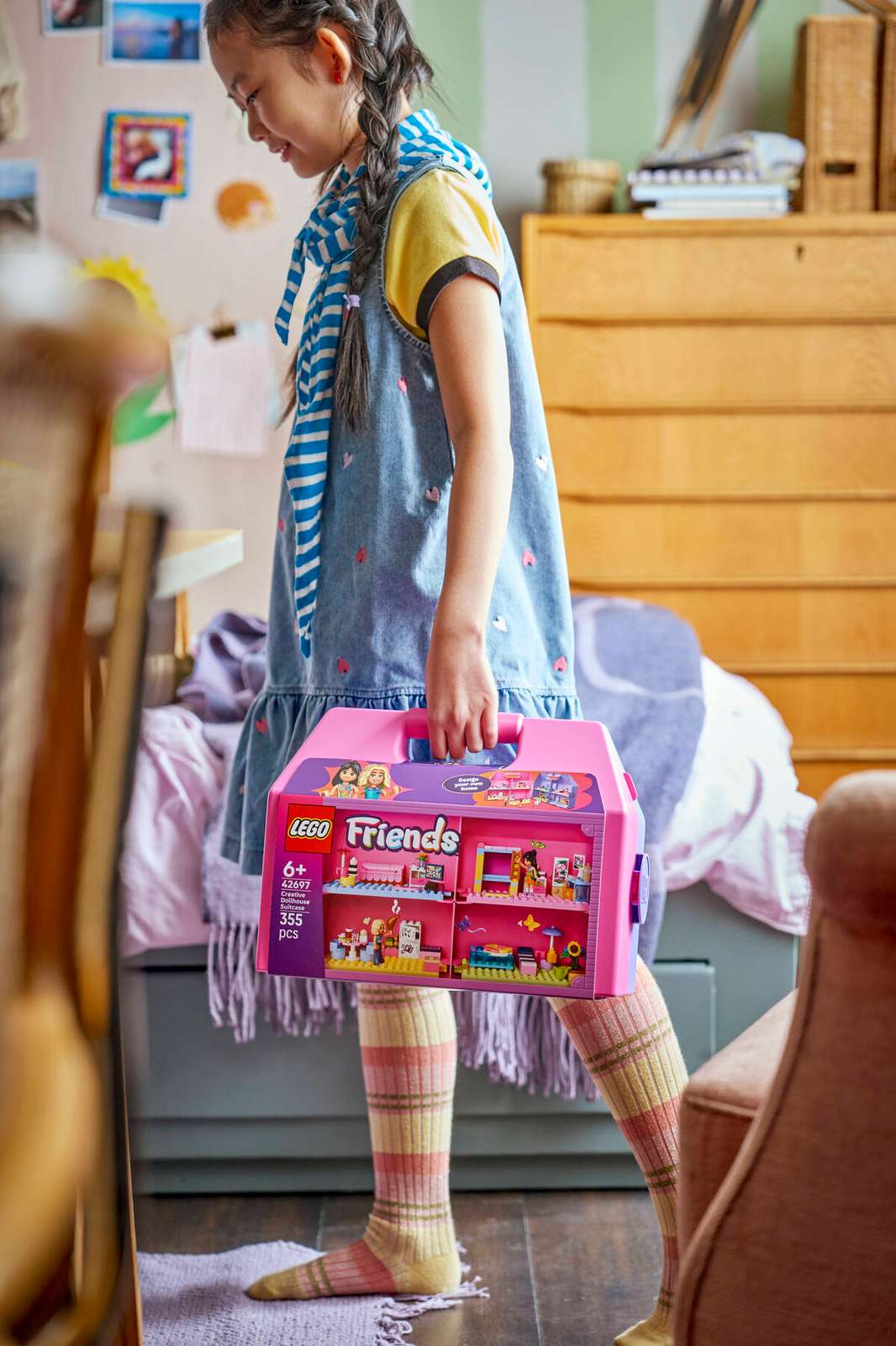 42697 Lego Friends Valigetta creativa Casa delle bambole