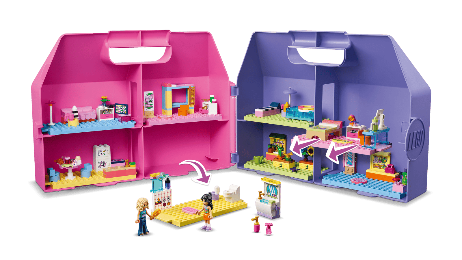 42697 Lego Friends Valigetta creativa Casa delle bambole