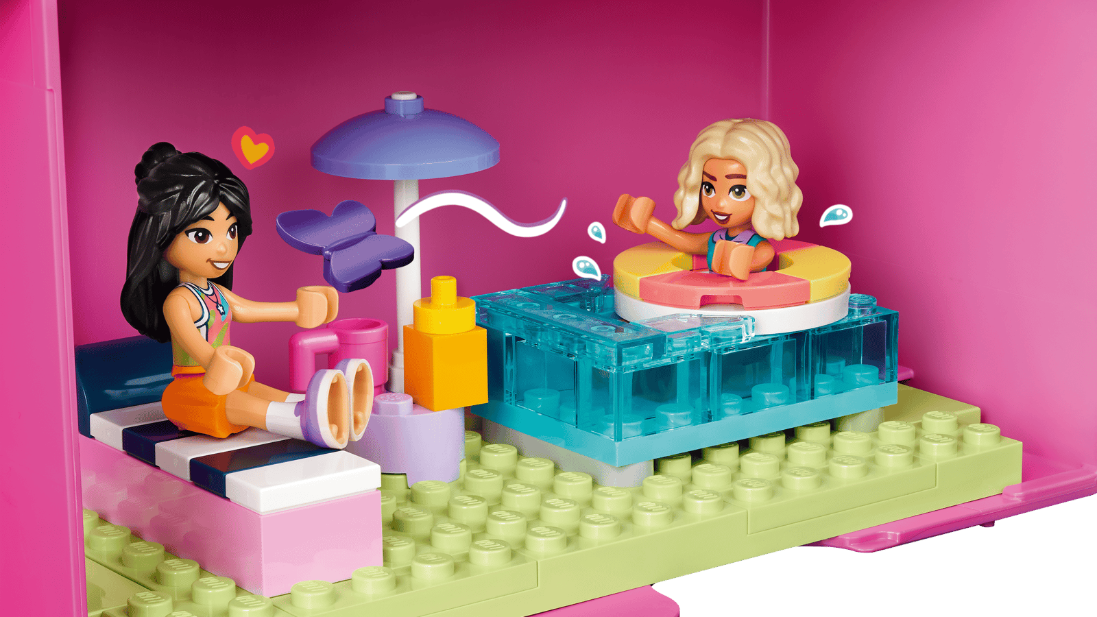 42697 Lego Friends Valigetta creativa Casa delle bambole